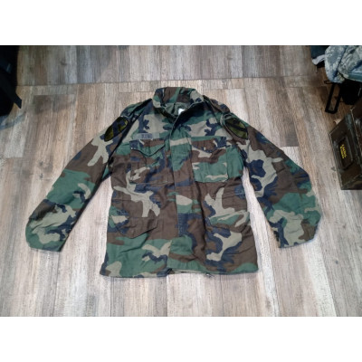 USA Jacket M65 Woodland Anos 80